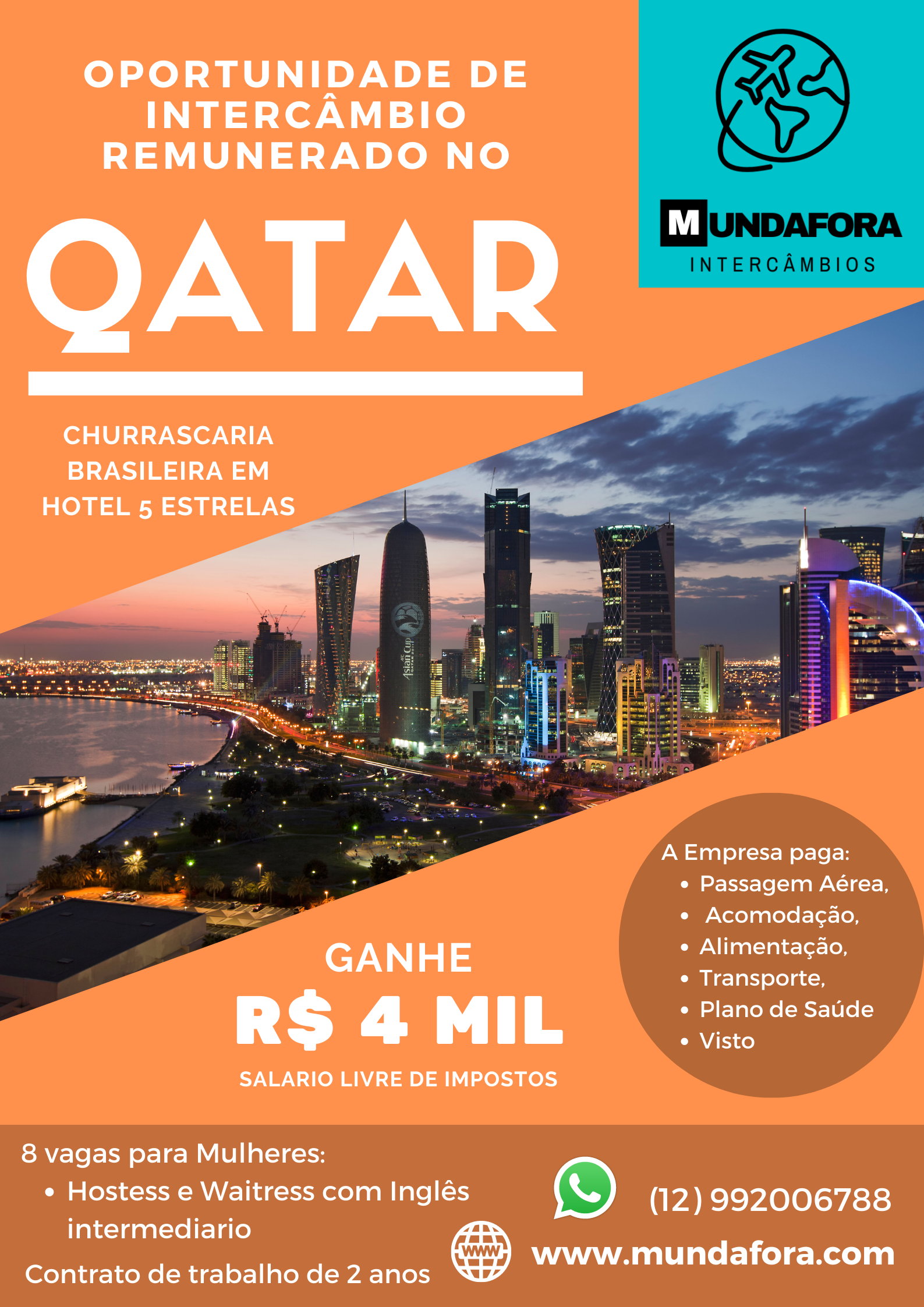 Intercambio Remunerado - Qatar Intercambio Remunerado - Qatar
